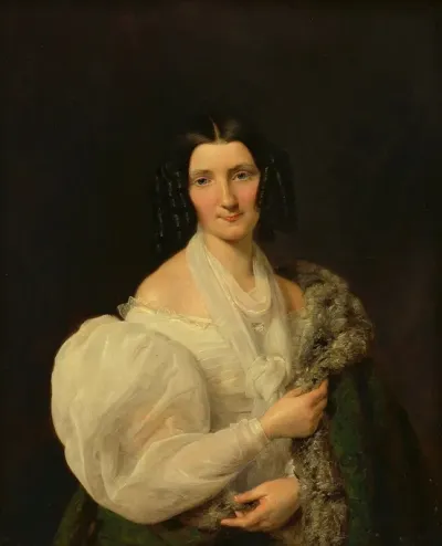 Barbara Von Schickh Als Braut Von Wolfgang Ritter Von Manner