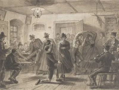 Barn Dance In Upper Bavaria
