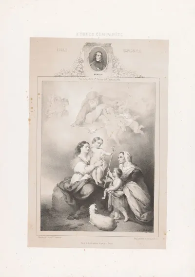 Bartolome Esteban Murillo Ecole Espagnole