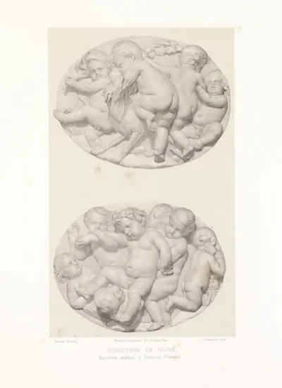Bas Reliefs Attribues A Francois Flamand