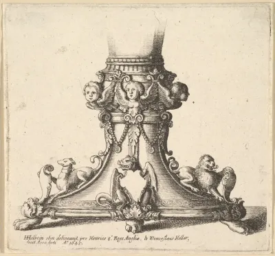 Base Of An Ornamental Cup