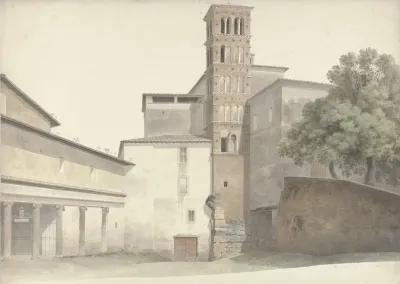 Basilica And Monastery Of Ss Giovanni E Paolo In Rome
