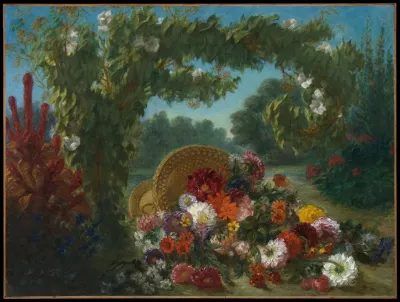Basket Of Flowers 2