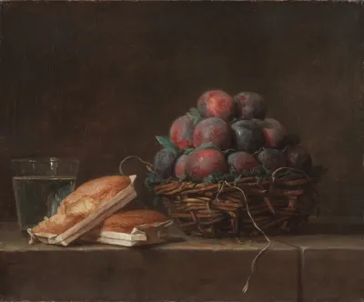 Basket Of Plums 2