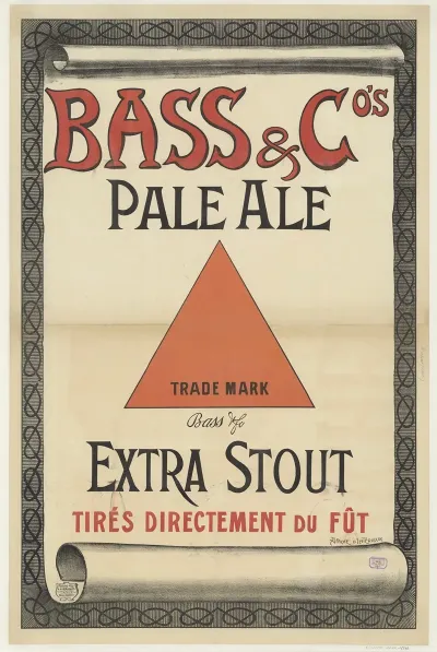 Bass Cos Pale Ale Extra Stout Tires Directement Du Fut