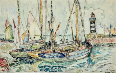 Bateaux Au Port Ile De Groix