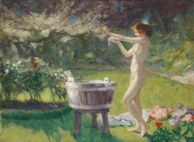 Bath In The Garden