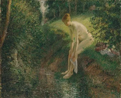 Bather In The Woods