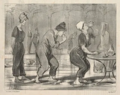 Bathers Series Between Dives