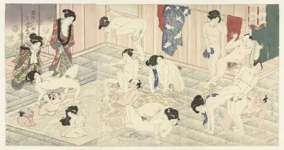 Bathhouse In Hakone