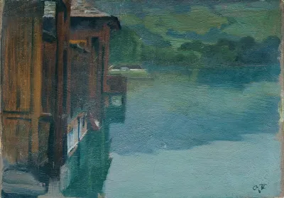 Bathing Cabin In Gmunden