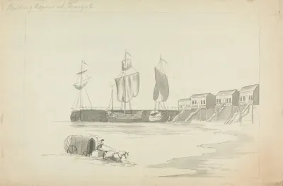 Bathing Houses At Margate