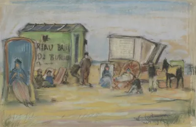 Bathing Machine In Katwijk