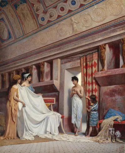 Bathing Scene