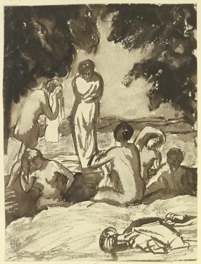 Bathing Women 6