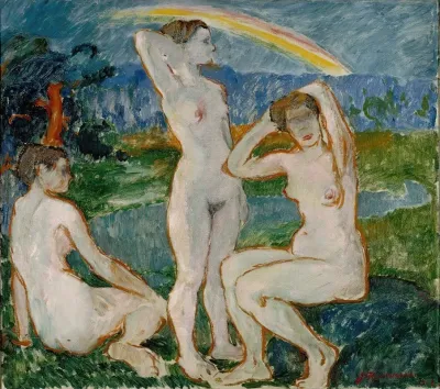 Bathing Women Sketch