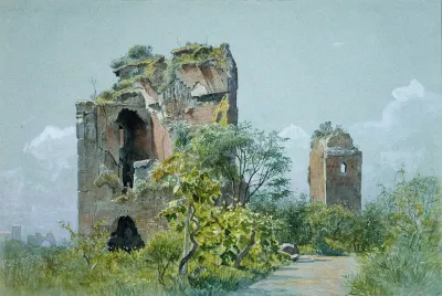 Baths Of Trajan Sette Sale Villa Brancaccio Rome