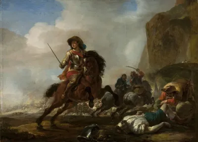 Battle At The Foot Of The Mountain
