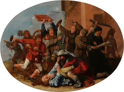 Battle Between Carnival And Lent
