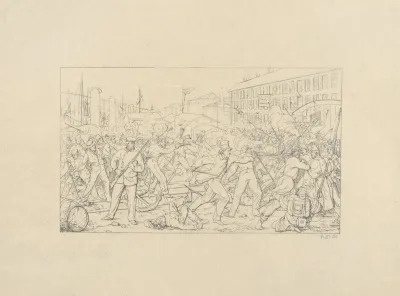 Battle In Baltimore April 19 1861