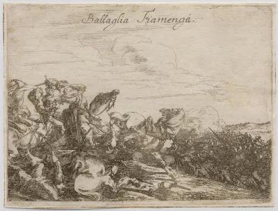 Battle In Fiamenga Italy