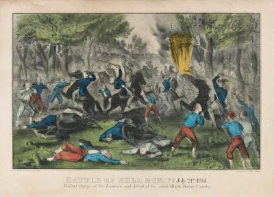 Battle Of Bull Run Va July 21st 1861