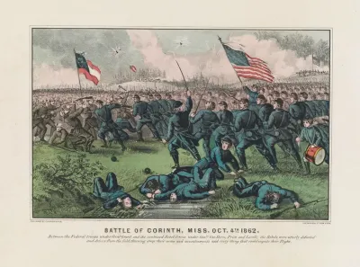 Battle Of Corinth Miss Oct 4th 1862