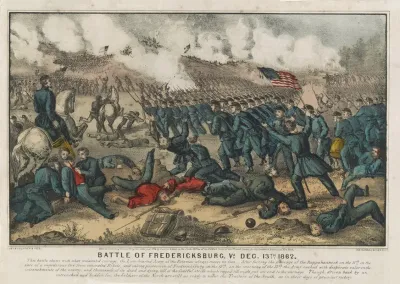 Battle Of Fredericksburg Va Dec 13th 1862