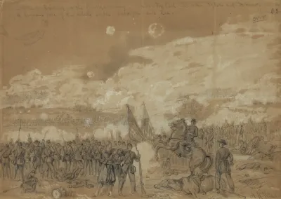 Battle Of Friday On The Chickahominy