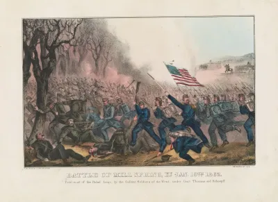 Battle Of Mill Spring Ky Jan 19th 1862