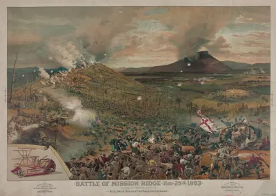Battle Of Mission Ridge Nov 25th 1863