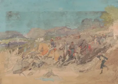 Battle Of Peach Tree Creek Georgia July 20 1864