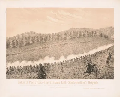 Battle Of Perryville The Extreme Left Starkweathers Brigade