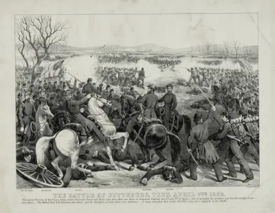 Battle Of Pittsburgh Tenn April 7th 1862