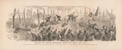 Battle Of South Mountain Maryland Sept 14th 1862
