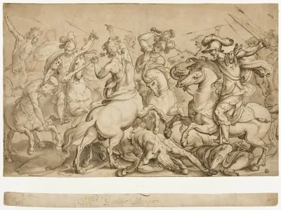 Battle Of The Lapiths And Centaurs 2
