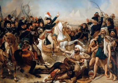 Battle Of The Pyramids July 21 1798