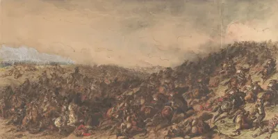 Battle Scene Waterloo