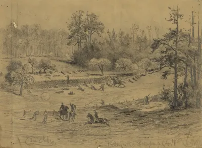 Battlefield Of Spotsylvania C H May 10th 64