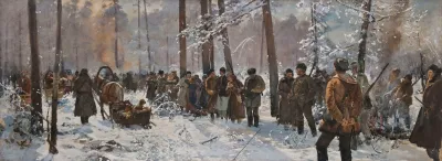 Battue At A Hunt In Nieswiez