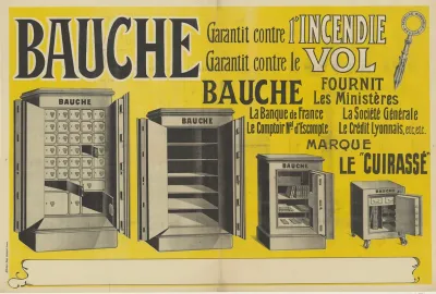 Bauche Coffre Fort Serrure Garantit Contre Lincendie Garantit Contre Le Vol