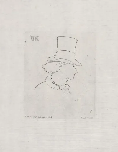 Baudelaire With Hat
