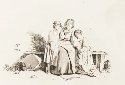 Bauerin Und Bauernmadchen