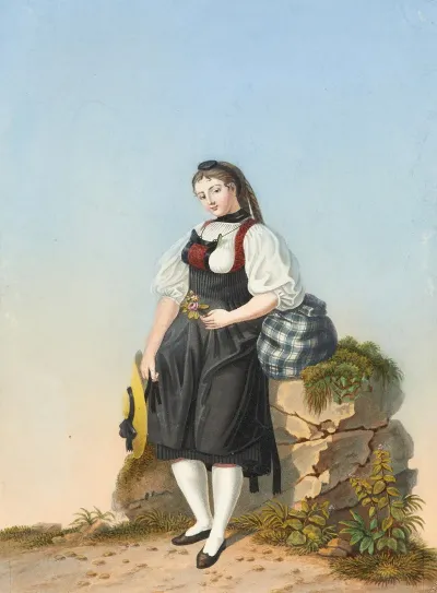 Bauerin Von Guggisberg