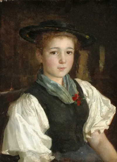 Bauernmadchen Farm Girl