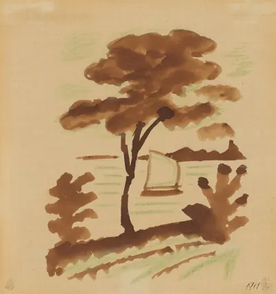 Baum Und Segelboot I