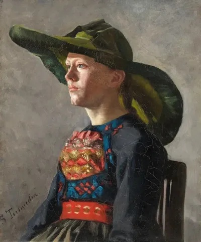 Bavarian Peasant Girl