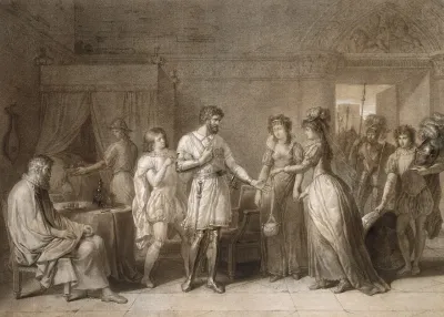 Bayard Refusing The Presents Of His Hostess In Brescia