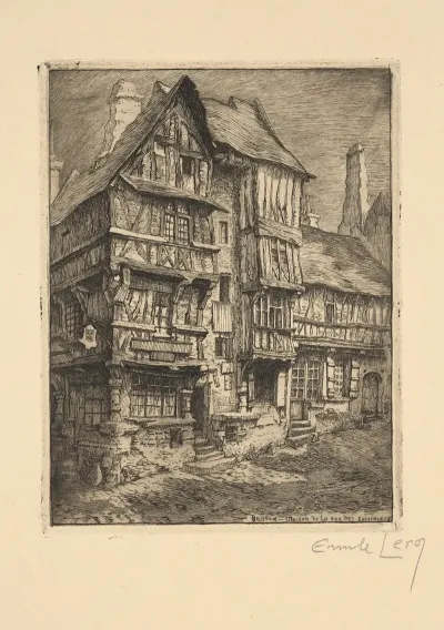 Bayeux House In The Rue Des Cuisiniers