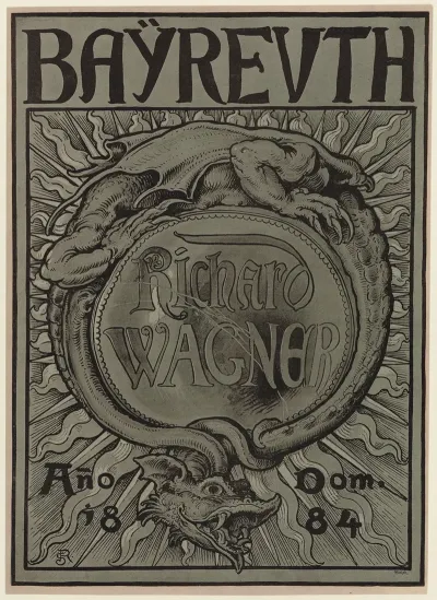 Bayreuth Anno Dom 1884 Richard Wagner